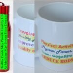 Coffee mug, water bottle