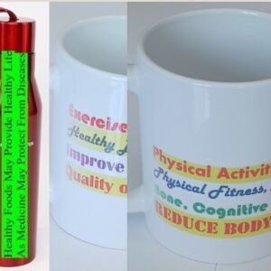 Coffee mug, water bottle